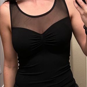 Like new BEBE mesh top